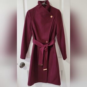 Ted Baker Wool Wrap Coat